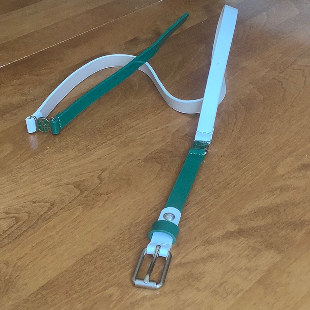 Lacoste leather belt